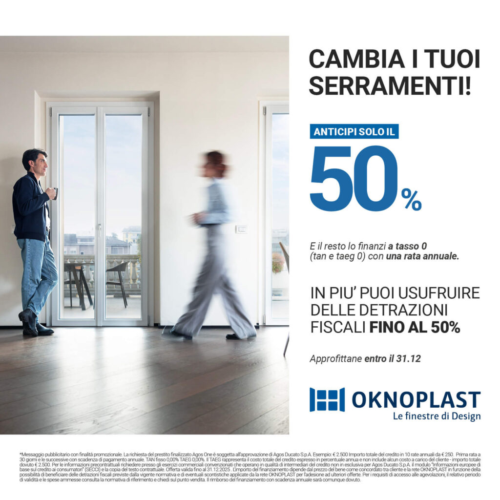 pop up finanziamento oknoplast